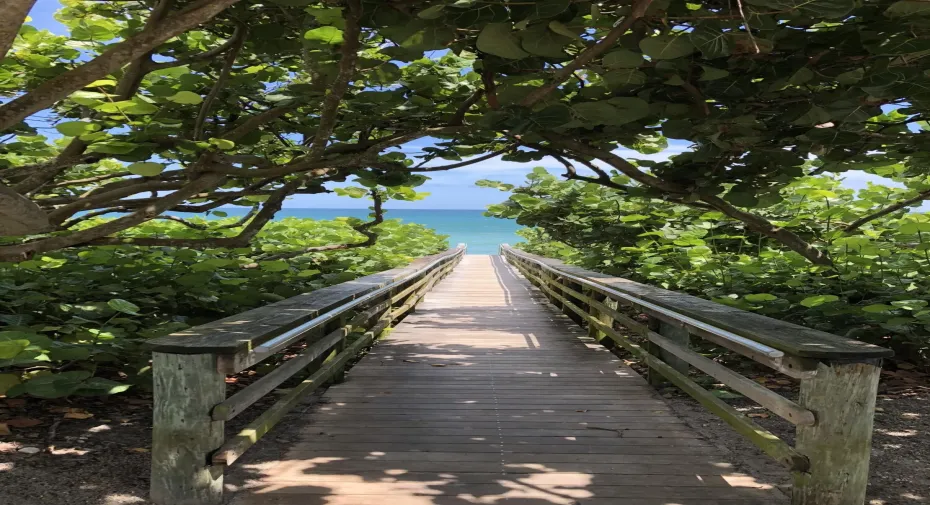 The beach is basically your backyard!