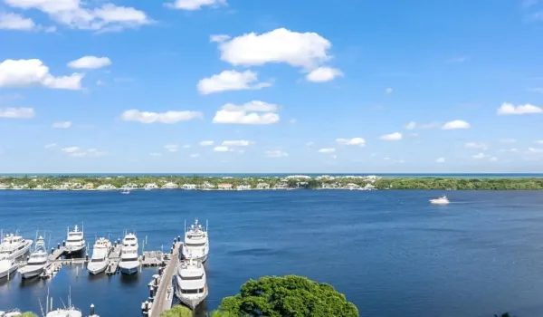 Ocean and Marina View
