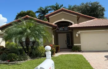 the front of the home
