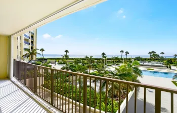 View from 2nd floor balcony