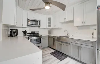 Upgraded kitchen