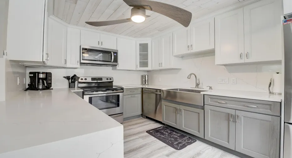 Upgraded kitchen