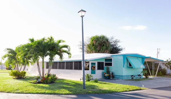 front and side of house