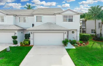 a must see 3 Bed 2.5 Bath 2 car garage located on the lake with beautiful waterview though out the home plus 2 screened in patios. Located across from A Rated school district (Park Vista High School)