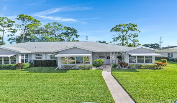 stroll from assigned parking to your front door...