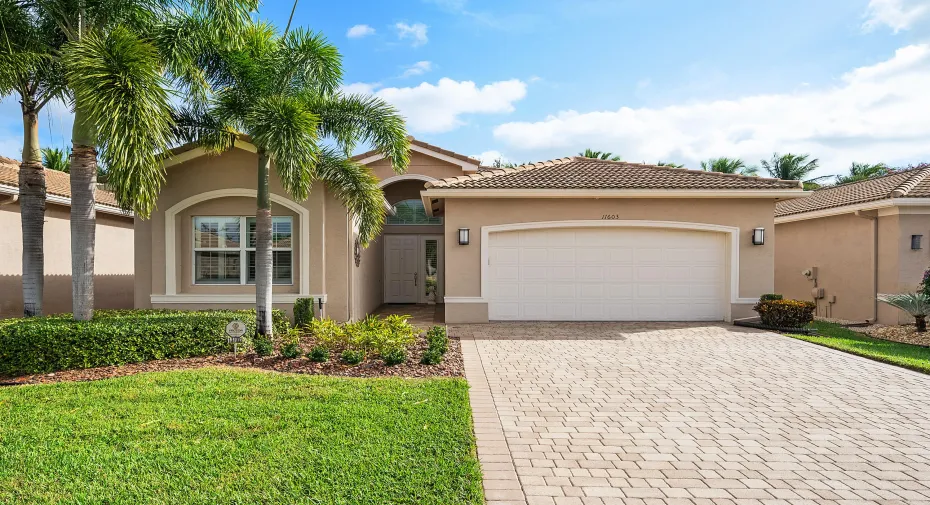 Lushly Landscaped Exerior