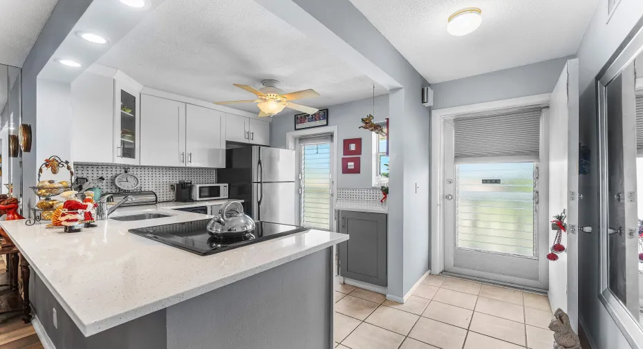 Kitchen to front door