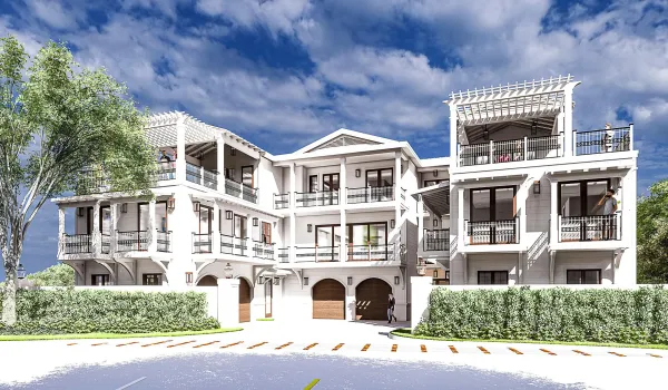 Digital Rendering - Front Elevation