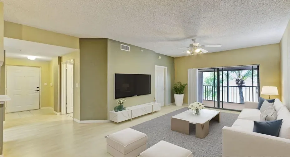 living room-virtual staged