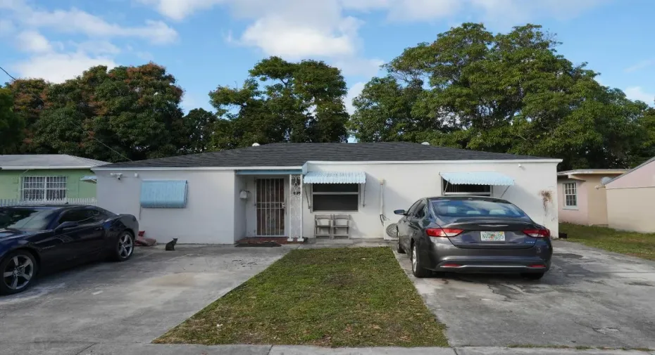 front of home 1