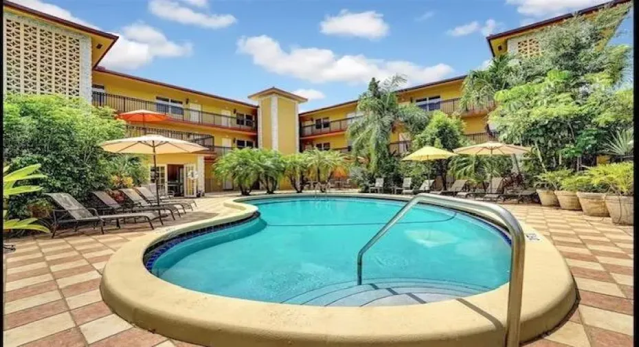 Exterior Condo building