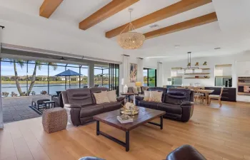 LIVING ROOM W/WATER VIEW