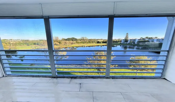Screened Patio View