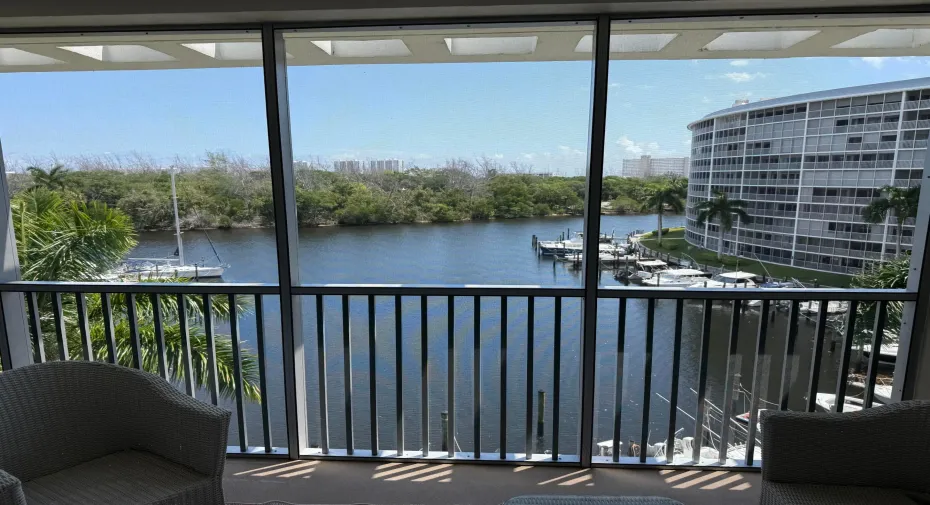 serene water view