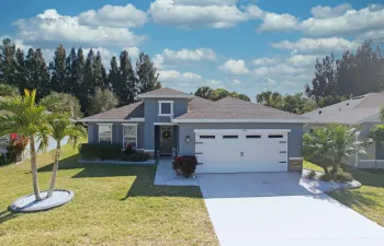 Aerial Front Exterior