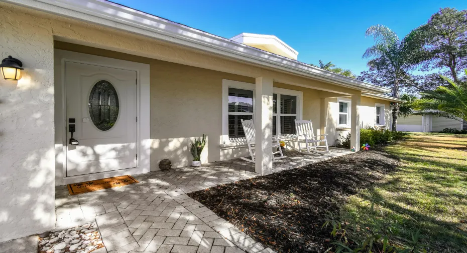 Front exterior entrance