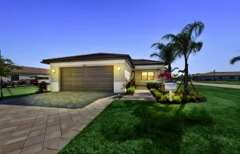 Front Exterior Night Shot