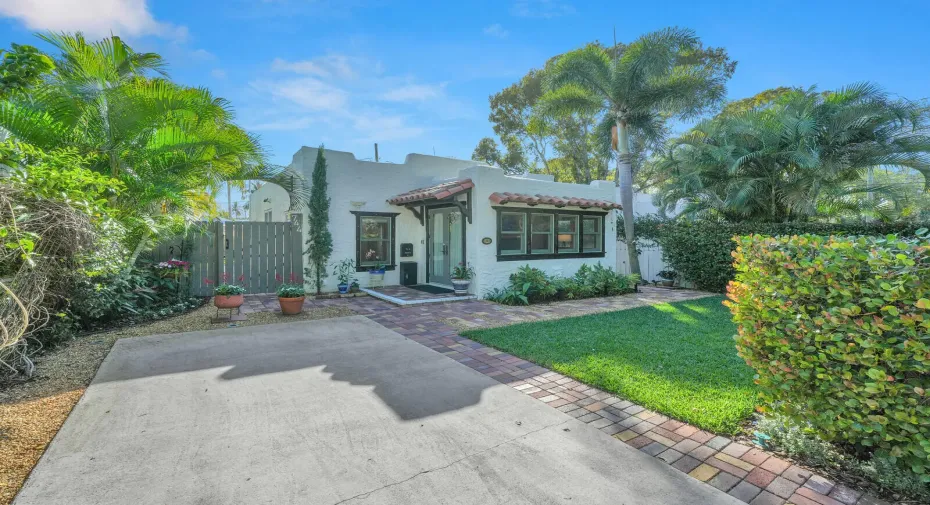 Front of home - parking