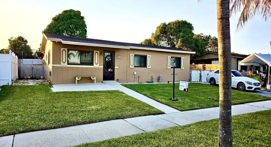Front of the house