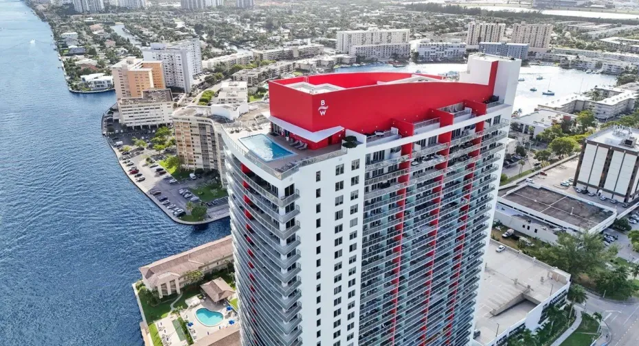 Aerial of Private Owner's Pool