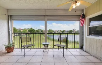 It's a beautiful view from your balcony!
