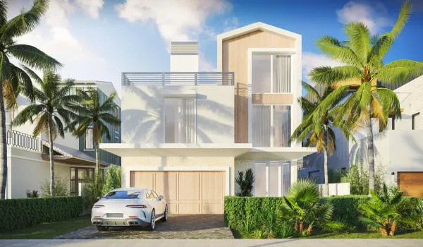 Front rendering of The Juno Beach