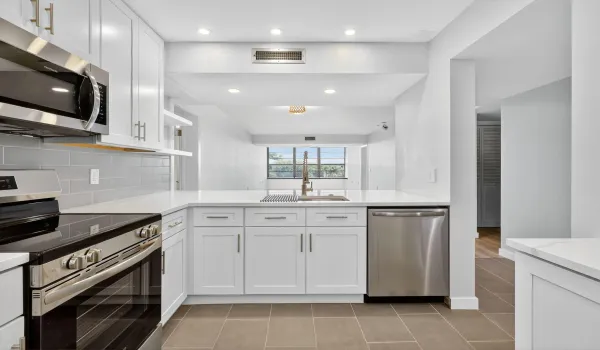 Beautiful view from kitchen