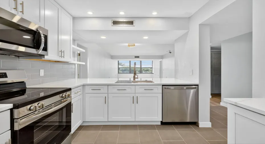 Beautiful view from kitchen