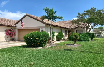 Front of Villa