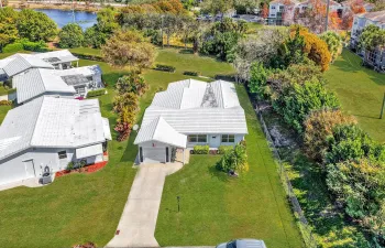 On a private super lot...no back neighbor and only 1 side neighbor.