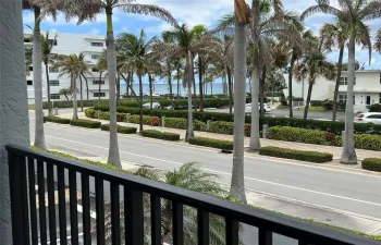 Ocean view from the patio . Watch all the beach activity daily.