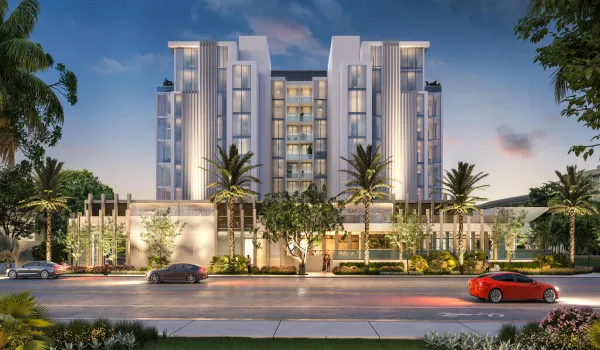All photos are renderings. Building has not been built. Completion 2026.