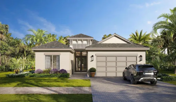 Front of house rendering