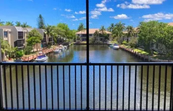 Beutiful view from the living room and the kitchen