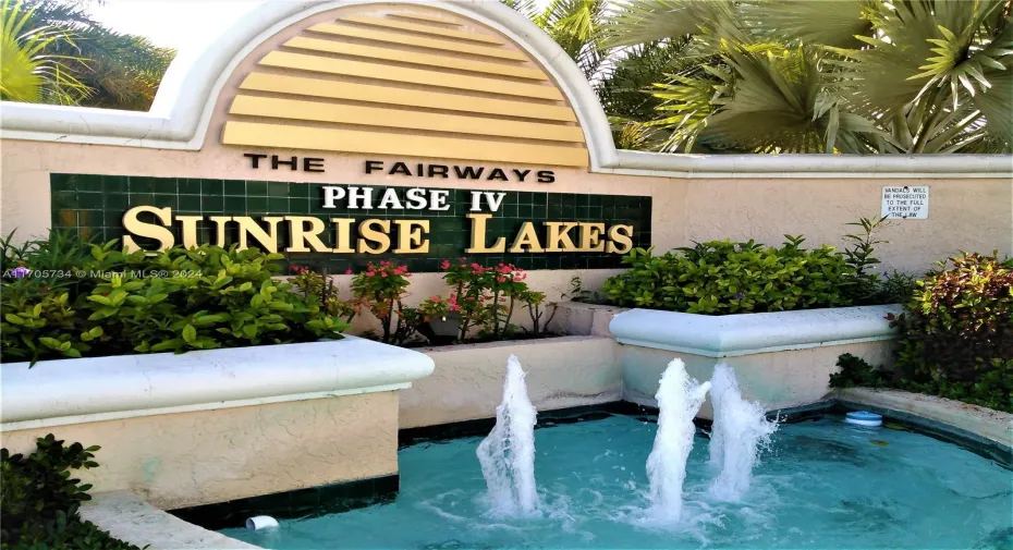 community sign