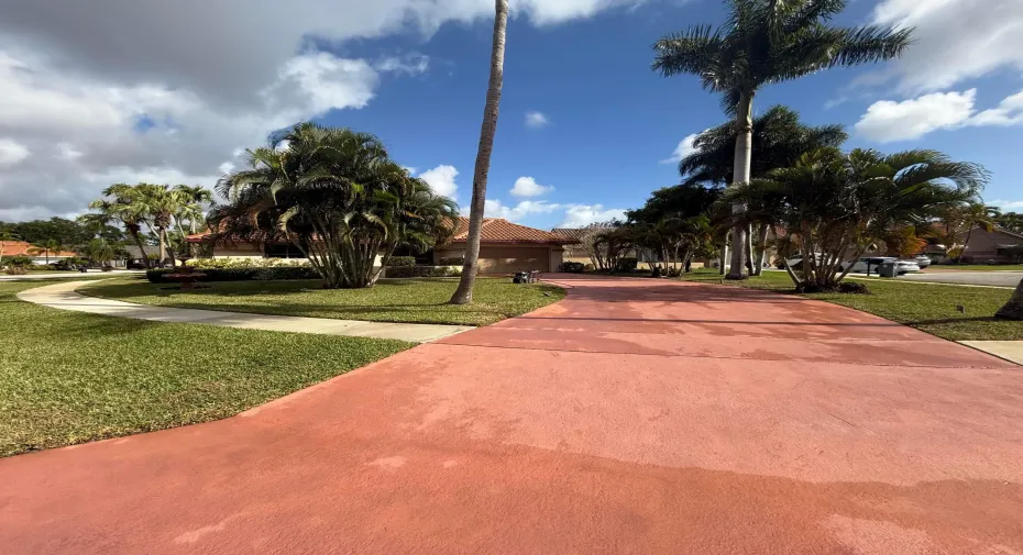 1. front of home