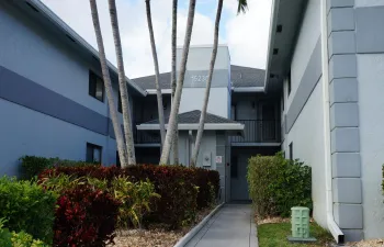 Front face of building