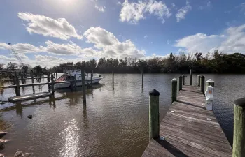 Exterior Boat Dock Area