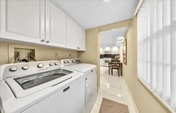 Side by Side washer and dryer