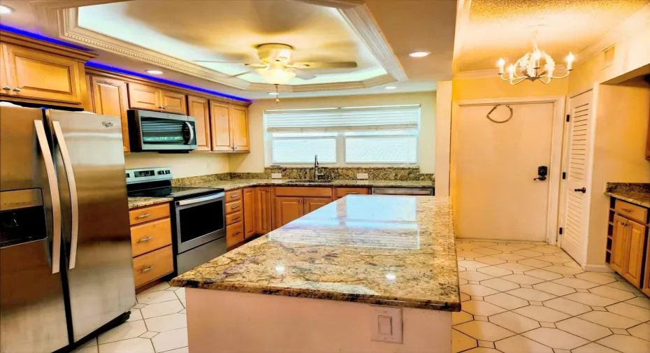 Granite and Stainless Steel