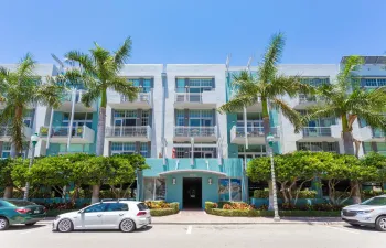 front of building