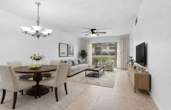 Staged Living Room