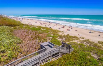 Private Beach access