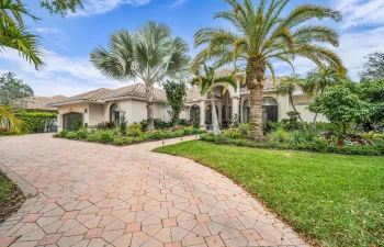 Large Corner Lot with Circular Driveway