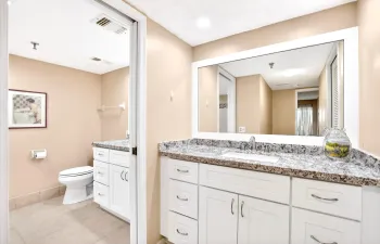 NEWLY RENOVATED PRIMARY BEDROOM ENSUITE BATHROOM|DOUBLE SINK