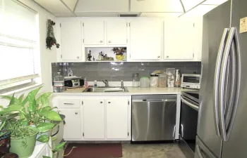 updated kitchen with new applainces
