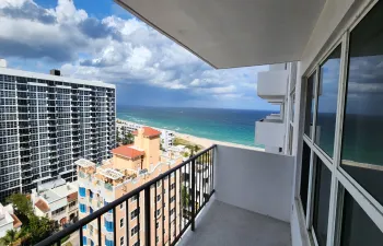 View from balcony