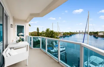 Enjoy breathtaking views from your private balcony.