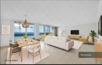 Dining and Living room_virtually staged