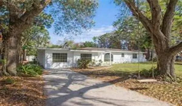 Front view of house